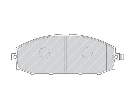 Brake Pad Set, disc brake PREMIER FDB1577 Ferodo, Image 3