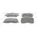 Brake Pad Set, disc brake PREMIER FDB1604 Ferodo, Thumbnail 4