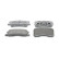 Brake Pad Set, disc brake PREMIER FDB1604 Ferodo, Thumbnail 3