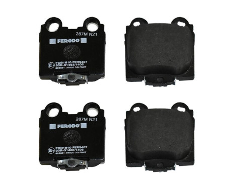 Brake Pad Set, disc brake PREMIER FDB1610 Ferodo, Image 2