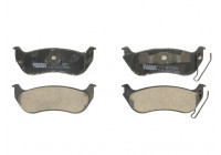 Brake Pad Set, disc brake PREMIER FDB1660 Ferodo
