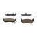 Brake Pad Set, disc brake PREMIER FDB1660 Ferodo, Thumbnail 3