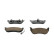Brake Pad Set, disc brake PREMIER FDB1660 Ferodo, Thumbnail 2