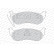 Brake Pad Set, disc brake PREMIER FDB1660 Ferodo, Thumbnail 3