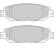 Brake Pad Set, disc brake PREMIER FDB1684 Ferodo, Thumbnail 2