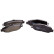 Brake Pad Set, disc brake PREMIER FDB1684 Ferodo