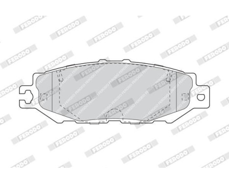 Brake Pad Set, disc brake PREMIER FDB1684 Ferodo, Image 4