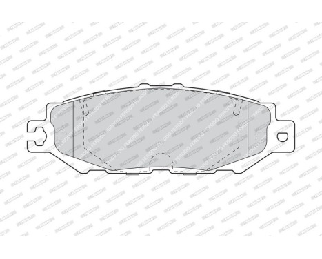 Brake Pad Set, disc brake PREMIER FDB1684 Ferodo, Image 4