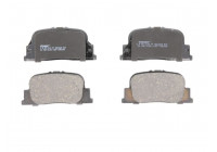 Brake Pad Set, disc brake PREMIER FDB1686 Ferodo