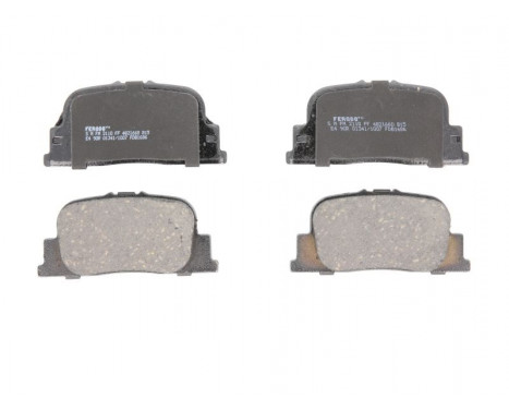 Brake Pad Set, disc brake PREMIER FDB1686 Ferodo
