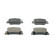 Brake Pad Set, disc brake PREMIER FDB1686 Ferodo, Thumbnail 2