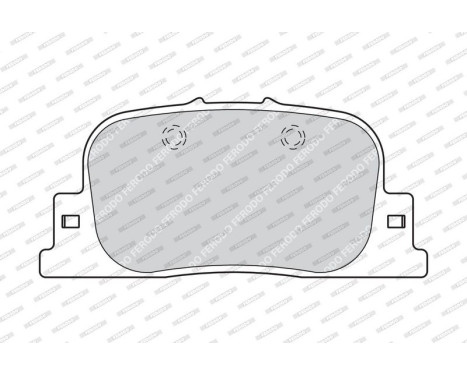 Brake Pad Set, disc brake PREMIER FDB1686 Ferodo, Image 3