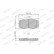 Brake Pad Set, disc brake PREMIER FDB1688 Ferodo, Thumbnail 4