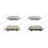 Brake Pad Set, disc brake PREMIER FDB1731 Ferodo, Thumbnail 3