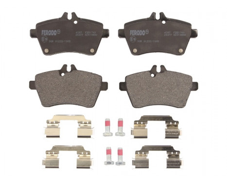 Brake Pad Set, disc brake PREMIER FDB1749 Ferodo