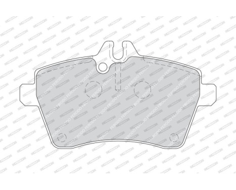 Brake Pad Set, disc brake PREMIER FDB1749 Ferodo, Image 4