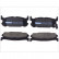 Brake Pad Set, disc brake PREMIER FDB1755 Ferodo