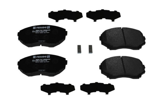 Brake Pad Set, disc brake PREMIER FDB1757 Ferodo, Image 2