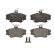 Brake Pad Set, disc brake PREMIER FDB1781 Ferodo