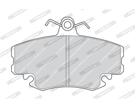 Brake Pad Set, disc brake PREMIER FDB1781 Ferodo, Image 4