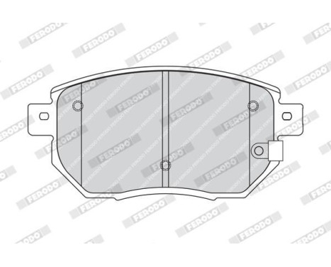 Brake Pad Set, disc brake PREMIER FDB1786 Ferodo, Image 4