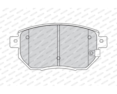 Brake Pad Set, disc brake PREMIER FDB1786 Ferodo, Image 4