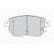 Brake Pad Set, disc brake PREMIER FDB1786 Ferodo, Thumbnail 4