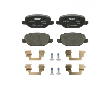 Brake Pad Set, disc brake PREMIER FDB1795 Ferodo