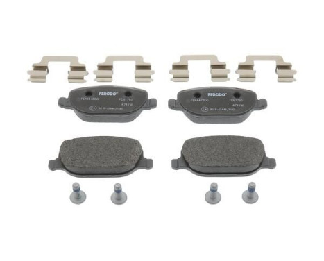 Brake Pad Set, disc brake PREMIER FDB1795 Ferodo, Image 2