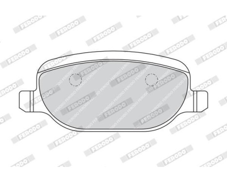 Brake Pad Set, disc brake PREMIER FDB1795 Ferodo, Image 3