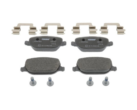 Brake Pad Set, disc brake PREMIER FDB1795 Ferodo, Image 2