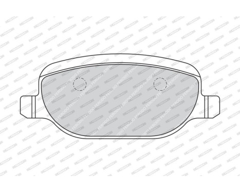 Brake Pad Set, disc brake PREMIER FDB1795 Ferodo, Image 3
