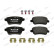 Brake Pad Set, disc brake PREMIER FDB1797 Ferodo, Thumbnail 3