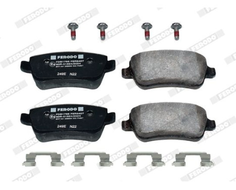 Brake Pad Set, disc brake PREMIER FDB1798 Ferodo, Image 2