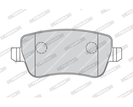 Brake Pad Set, disc brake PREMIER FDB1798 Ferodo