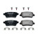 Brake Pad Set, disc brake PREMIER FDB1798 Ferodo
