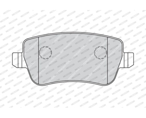 Brake Pad Set, disc brake PREMIER FDB1798 Ferodo, Image 2