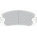 Brake Pad Set, disc brake PREMIER FDB351B Ferodo, Thumbnail 2