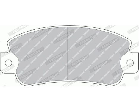 Brake Pad Set, disc brake PREMIER FDB351B Ferodo, Image 2