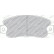 Brake Pad Set, disc brake PREMIER FDB351B Ferodo, Thumbnail 2