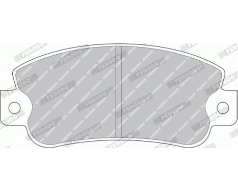 Brake Pad Set, disc brake PREMIER FDB351B Ferodo, Image 2