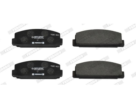 Brake Pad Set, disc brake PREMIER FDB372 Ferodo, Image 4