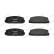 Brake Pad Set, disc brake PREMIER FDB372 Ferodo, Thumbnail 4