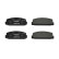 Brake Pad Set, disc brake PREMIER FDB372 Ferodo, Thumbnail 4