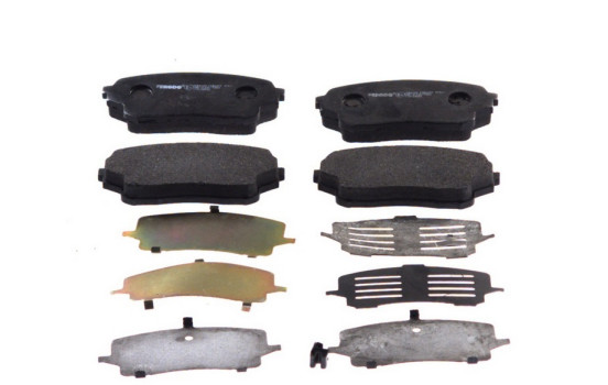 Brake Pad Set, disc brake PREMIER FDB4077 Ferodo
