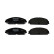 Brake Pad Set, disc brake PREMIER FDB4078 Ferodo, Thumbnail 3