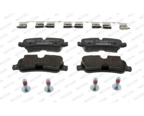 Brake Pad Set, disc brake PREMIER FDB4105 Ferodo