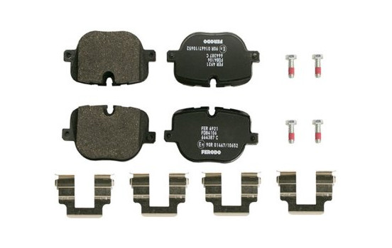Brake Pad Set, disc brake PREMIER FDB4106 Ferodo