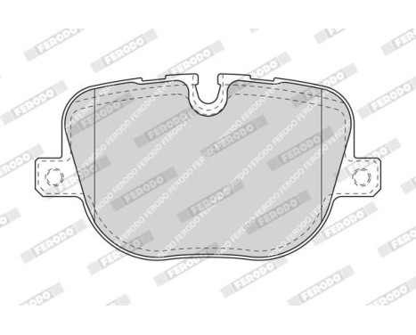 Brake Pad Set, disc brake PREMIER FDB4106 Ferodo, Image 3