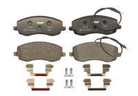 Brake Pad Set, disc brake PREMIER FDB4154 Ferodo